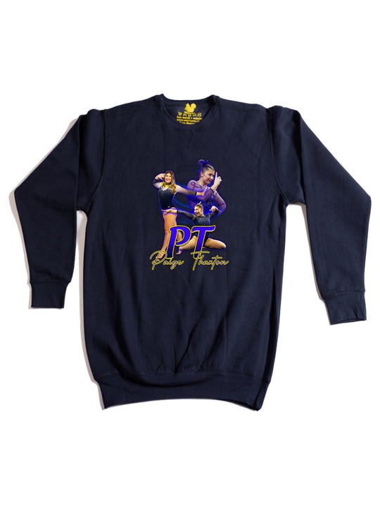 Paige Thaxton Initials Crewneck Sweatshirt