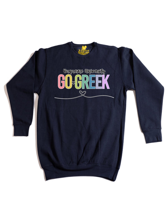 Duquesne Greek Life Crewneck Sweatshirt