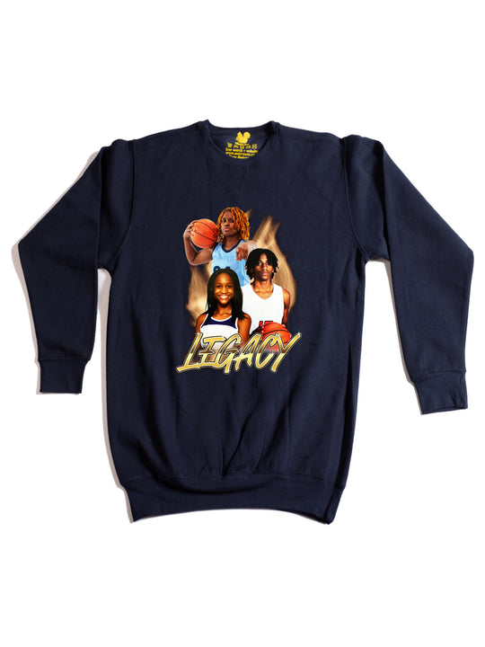 Davinique Campbell Collage Crewneck Sweatshirt