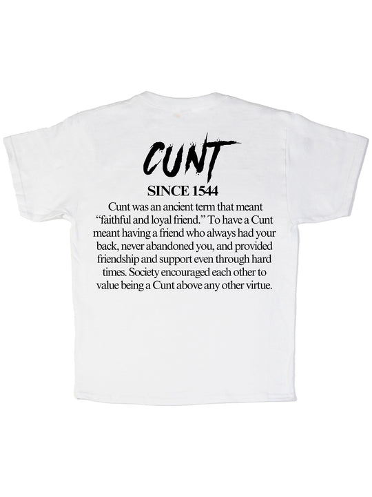 SC x Cunt Black Oversize Print
