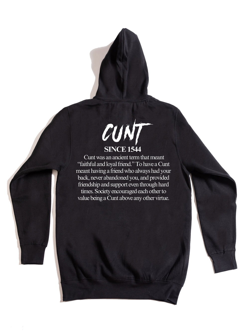 Savage Cunt x Cunt White Hoodie