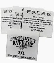 Woven Size Tag