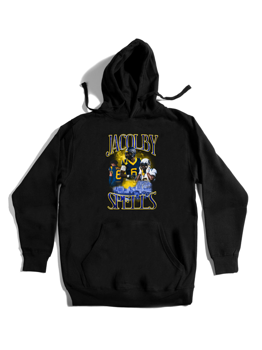 Jacolby Spells Collage Hoodie