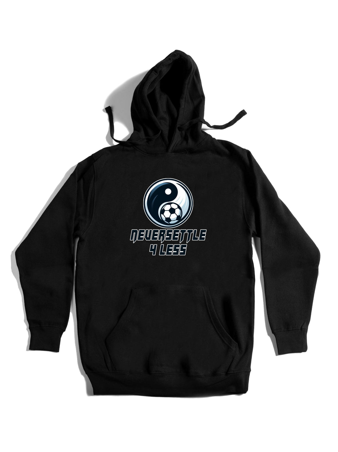 Never Settle 4 Less Logo Hoodie