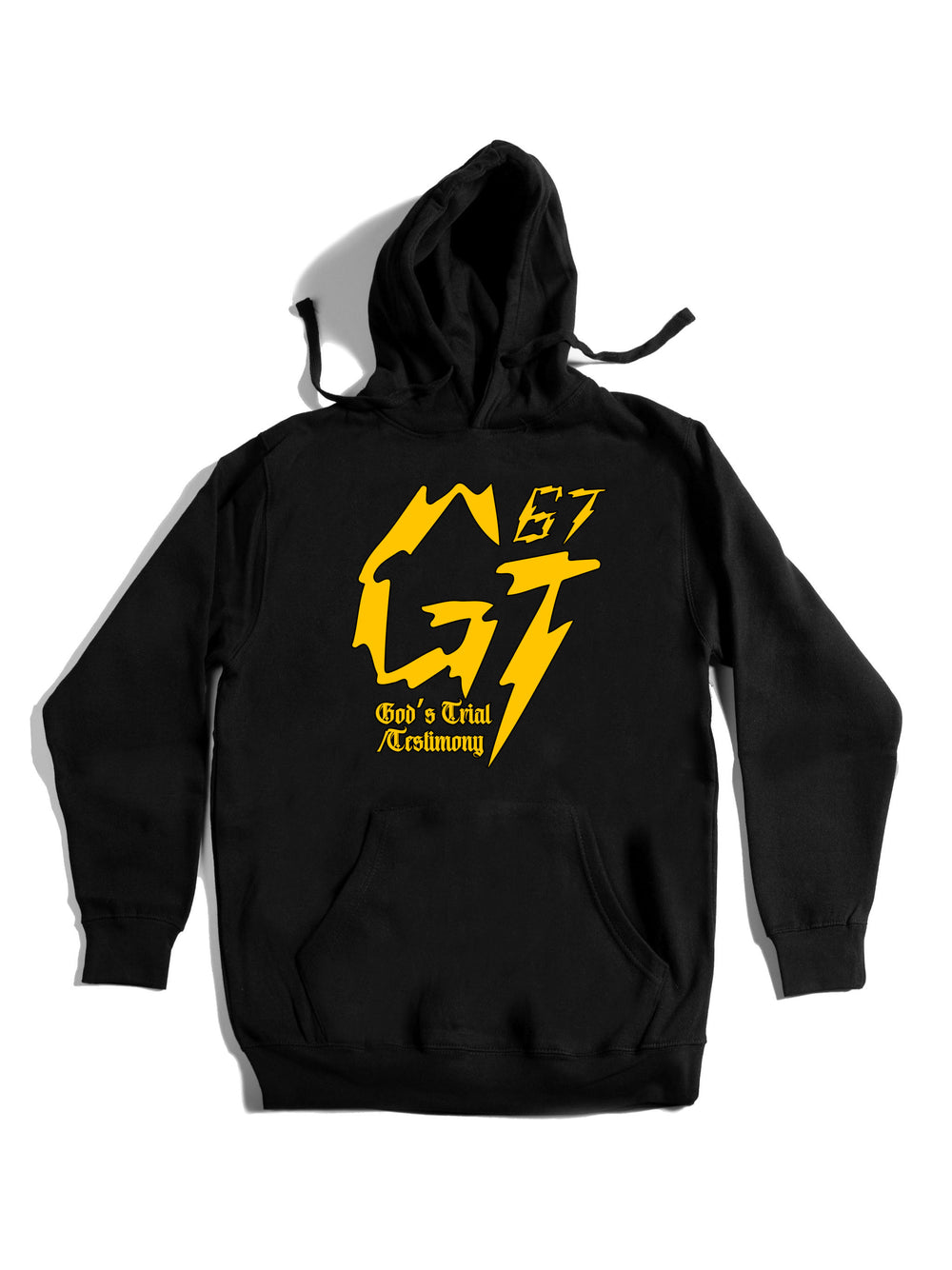 James Glover Tyson Logo Yellow Hoodie