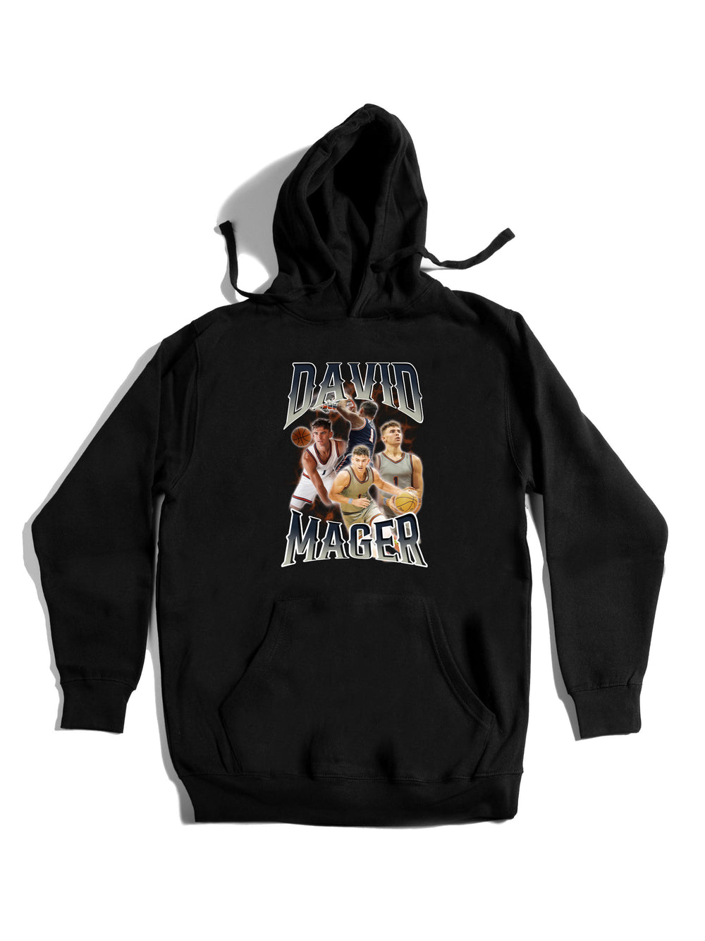 David Mager Collage Hoodie