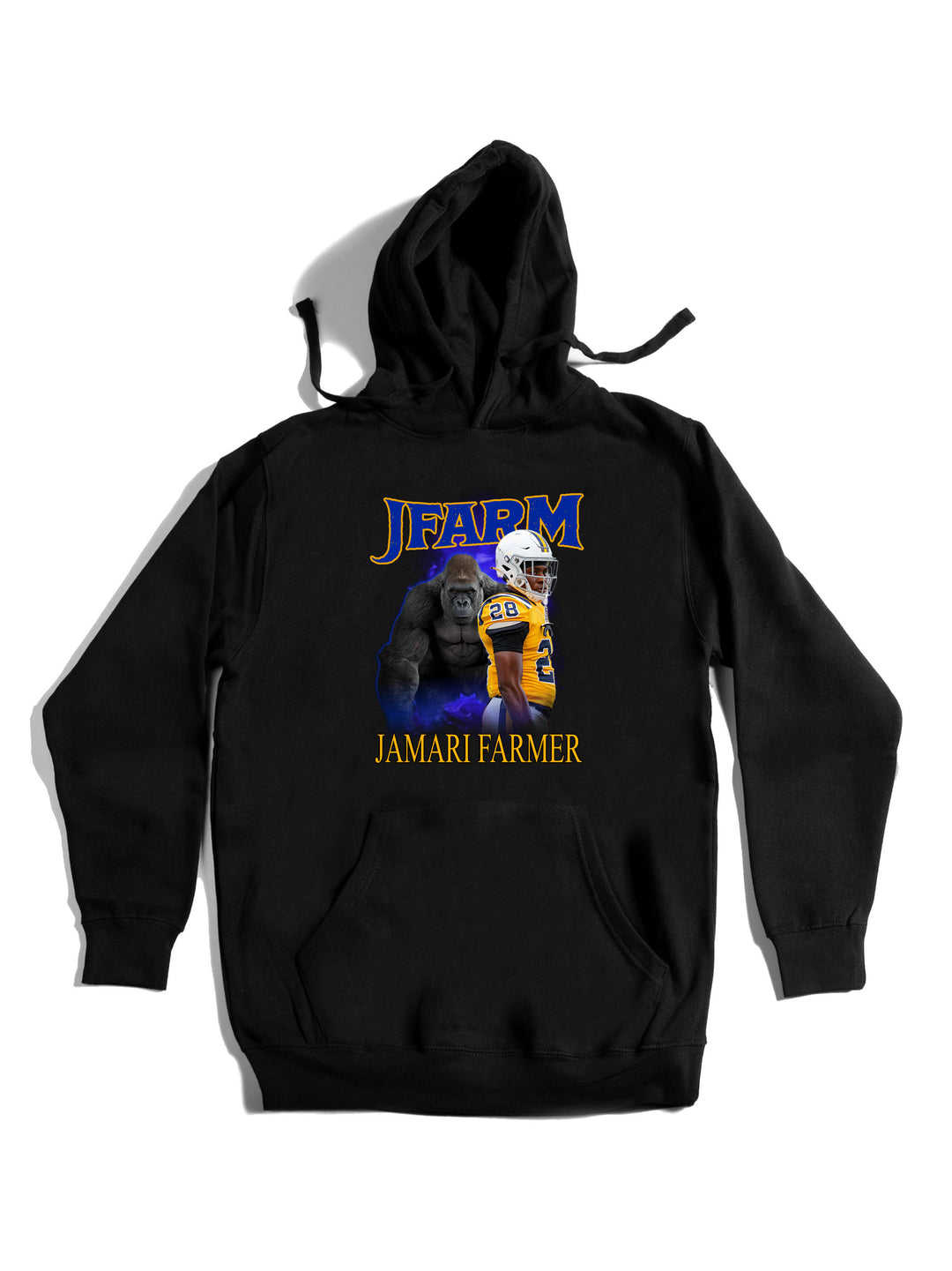 Jamari Farmer Gorilla Collage Hoodie
