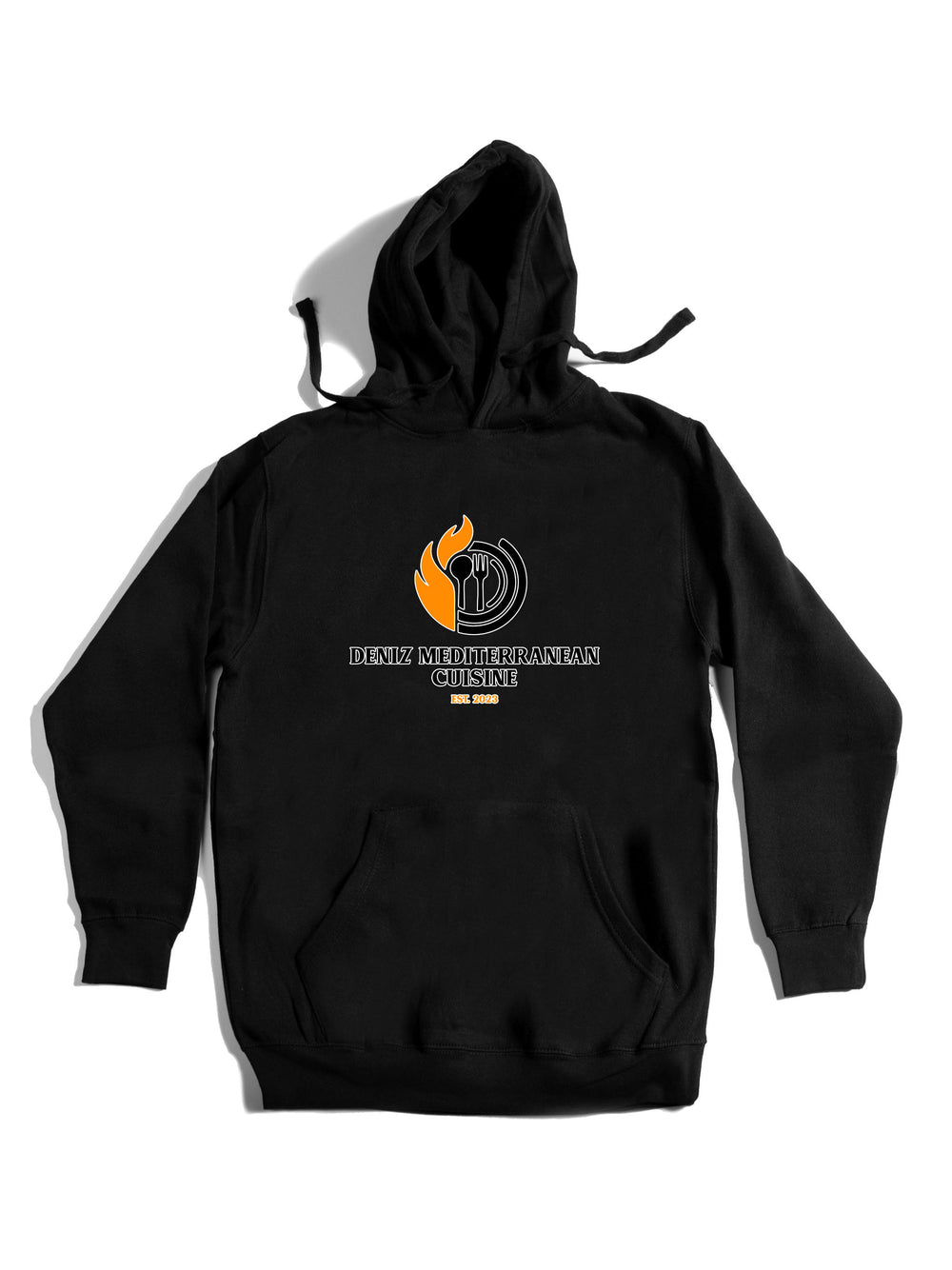 Deniz Mediterranean Cuisine Logo Hoodie