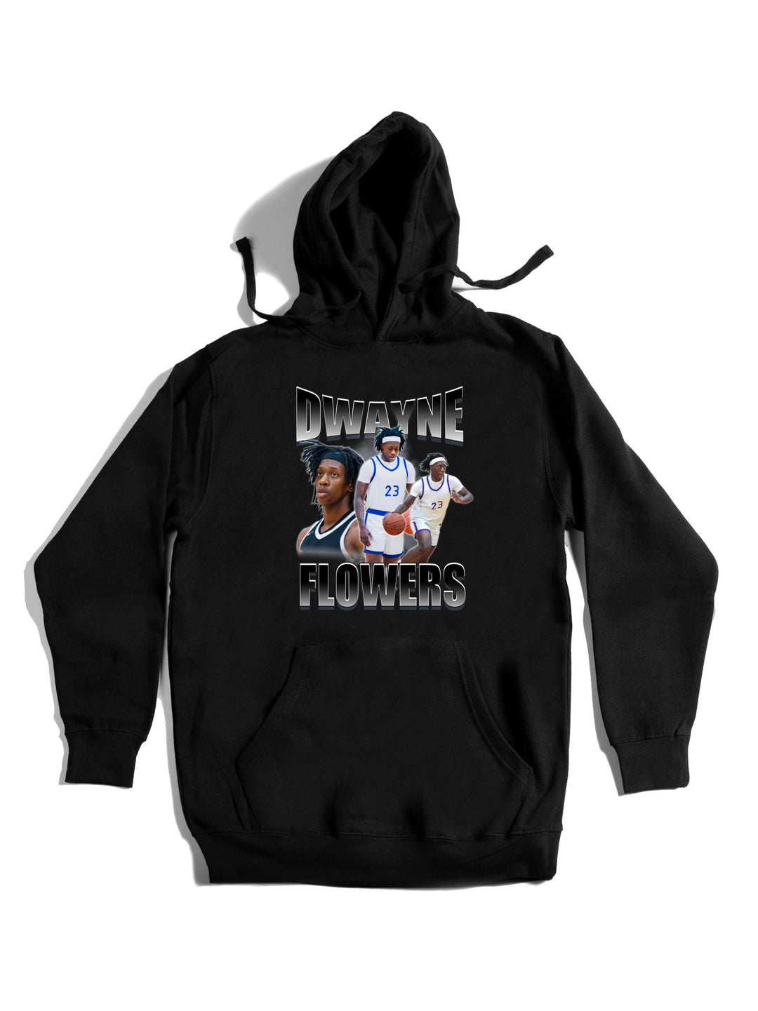 Dwayne Flowers Collage Hoodie