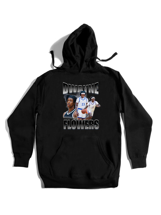 Dwayne Flowers Collage Hoodie