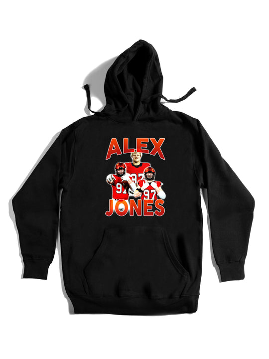 Alex Jones Collage Hoodie
