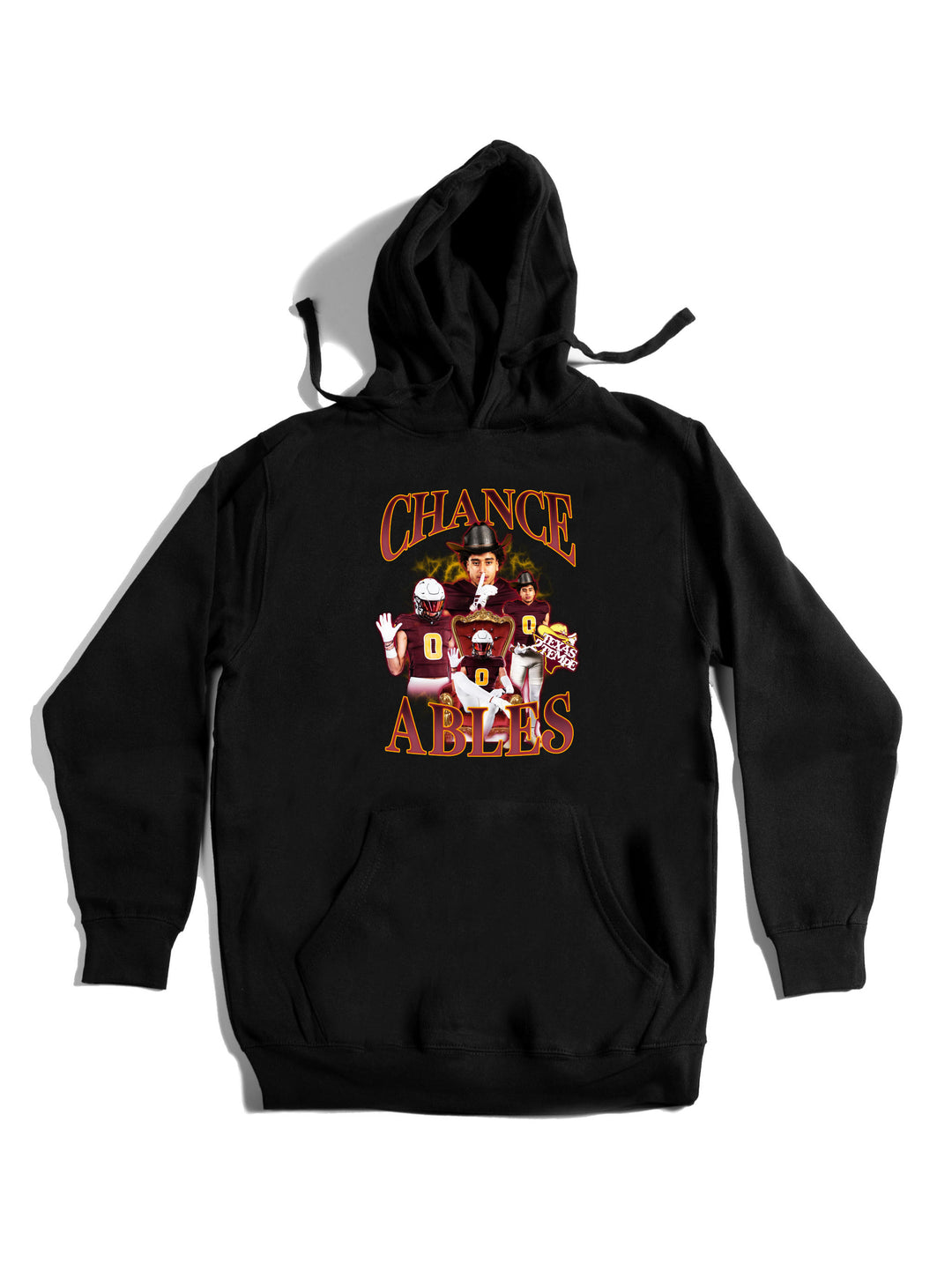 Chance Ables collage Hoodie