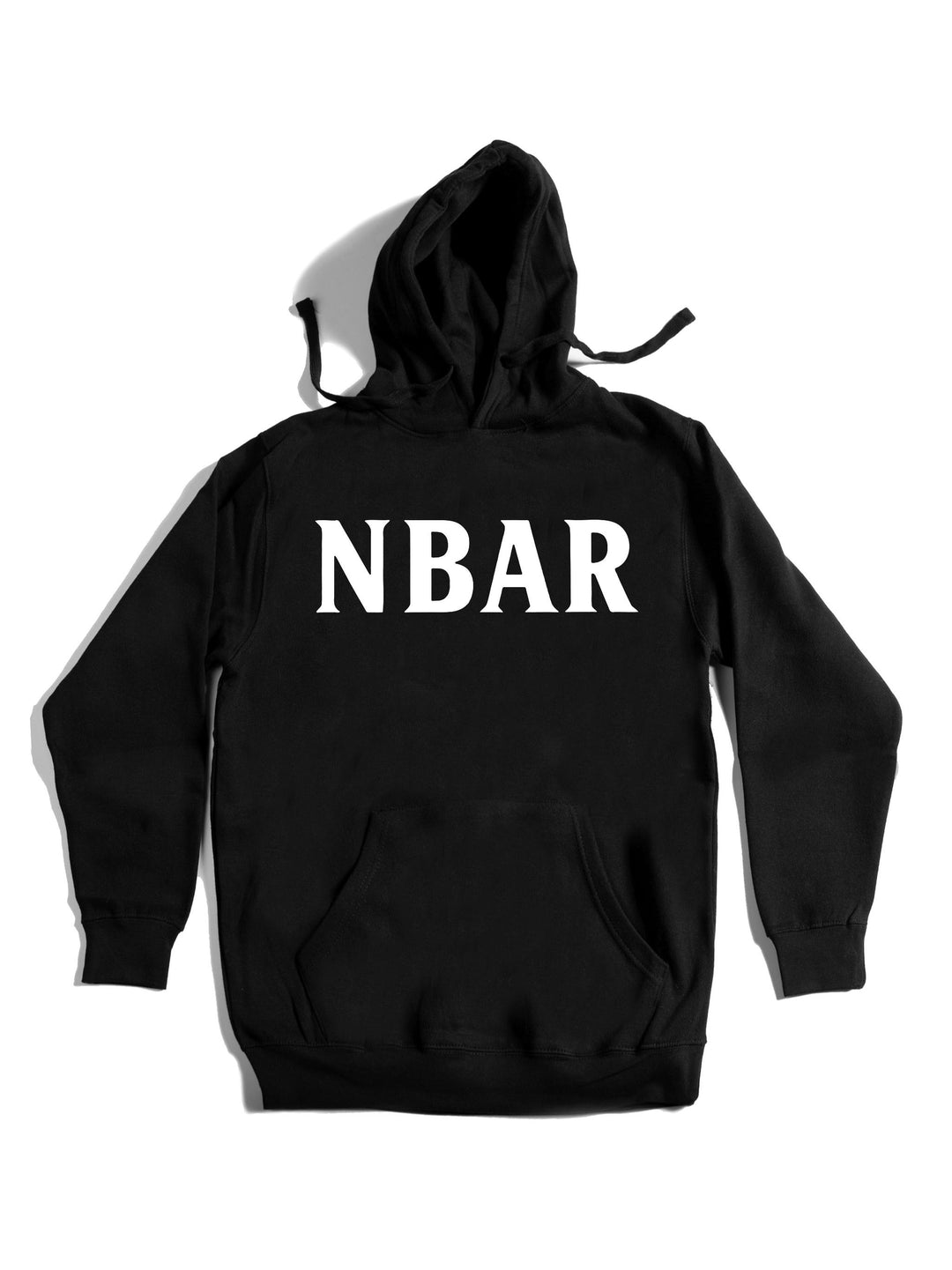 NBAR Texts White Hoodie