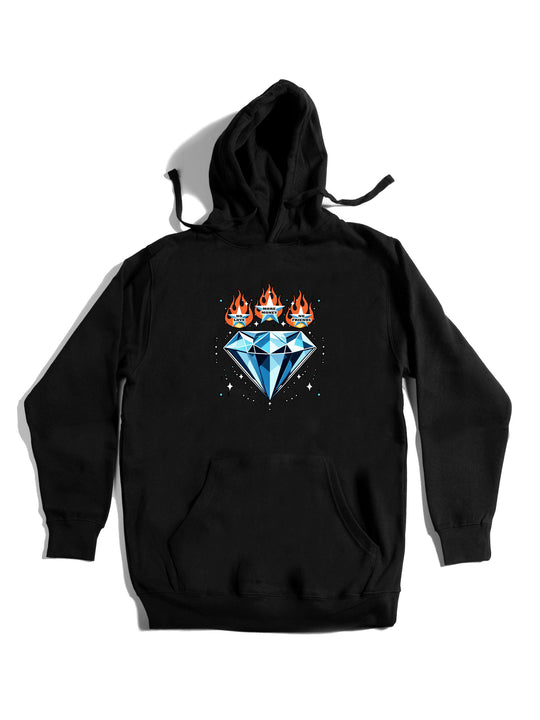 zerrick harris rhinestone Hoodie