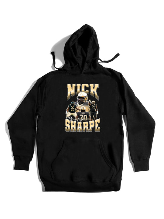 Nick Sharpe Collage Bulk Hoodie