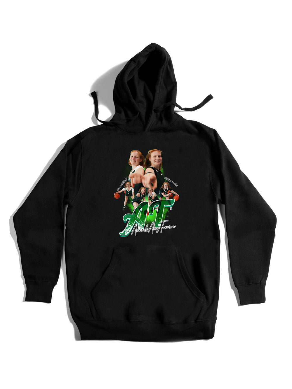 Anna and Amy Terrian Collage Hoodie