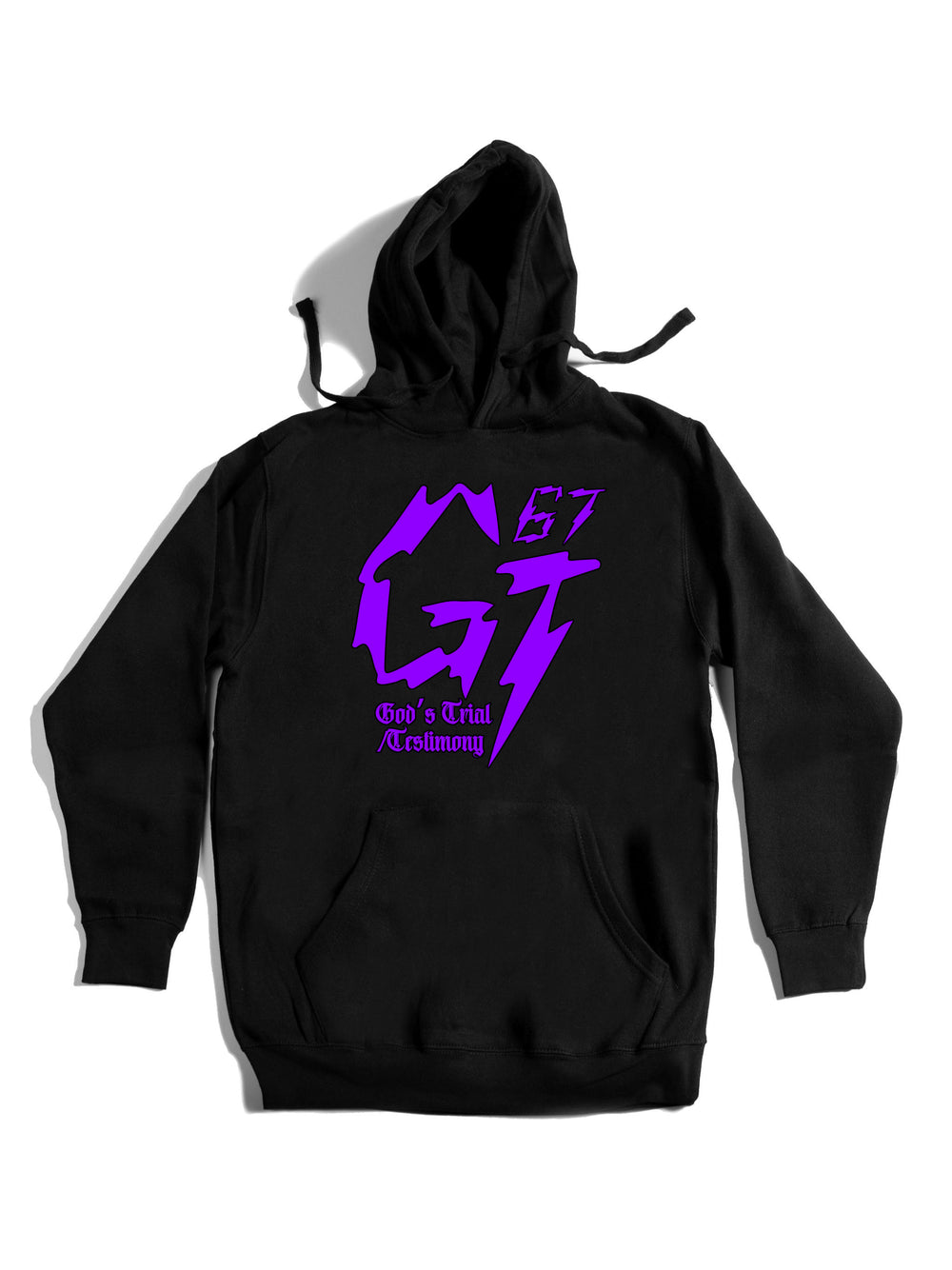 James Glover Tyson Logo Purple Hoodie