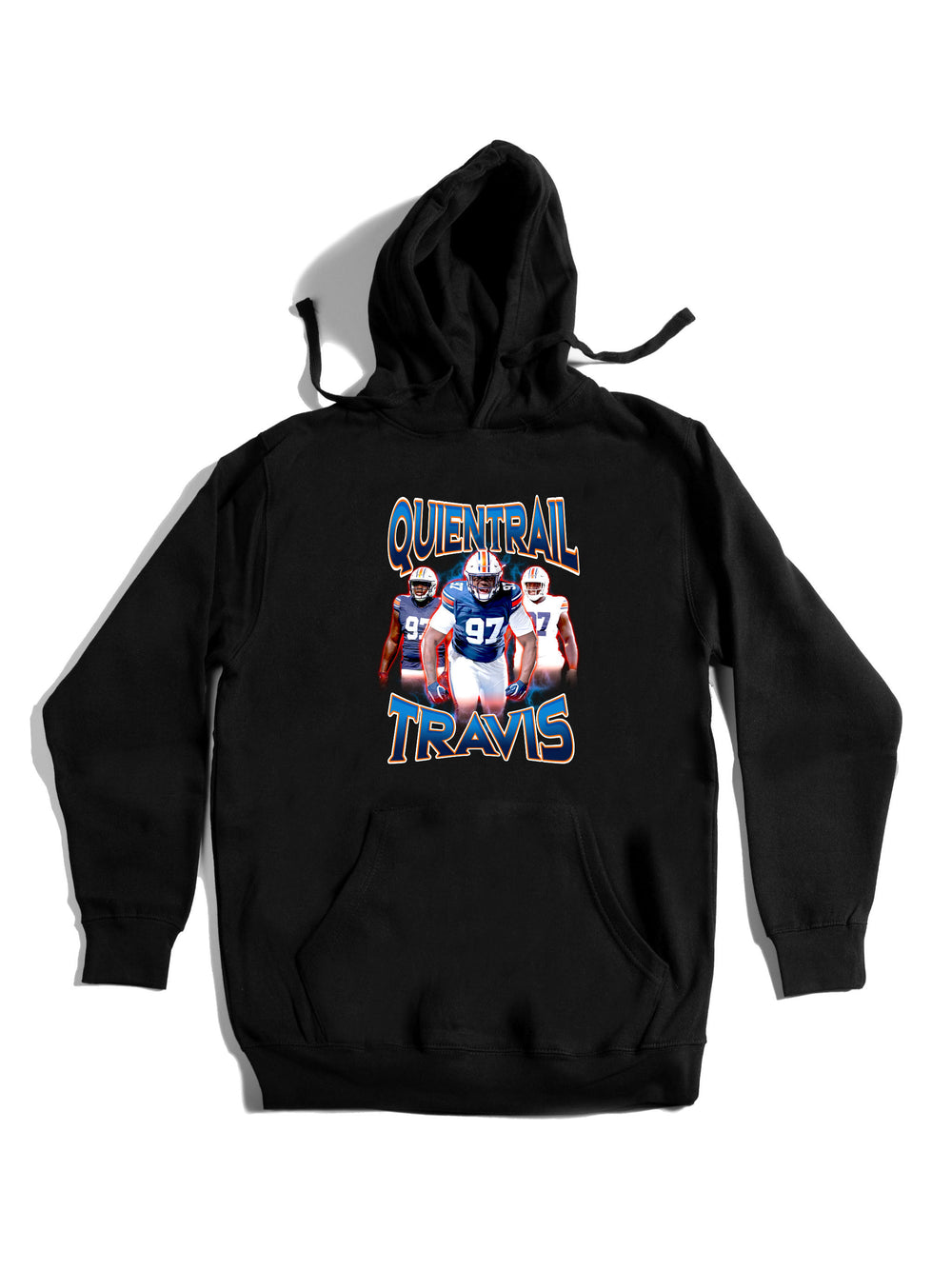 Quientrail Travis Collage Hoodie