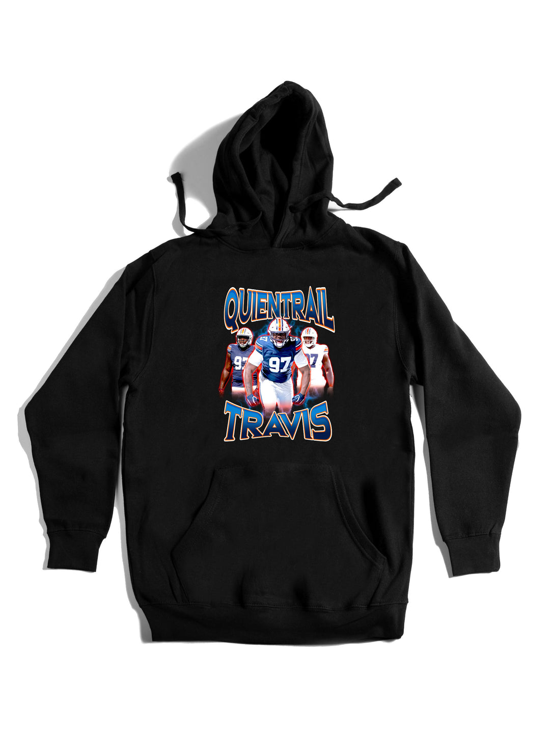 Quientrail Travis Collage Hoodie