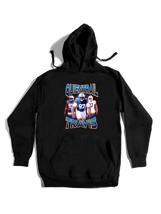 Quientrail Travis Collage Hoodie