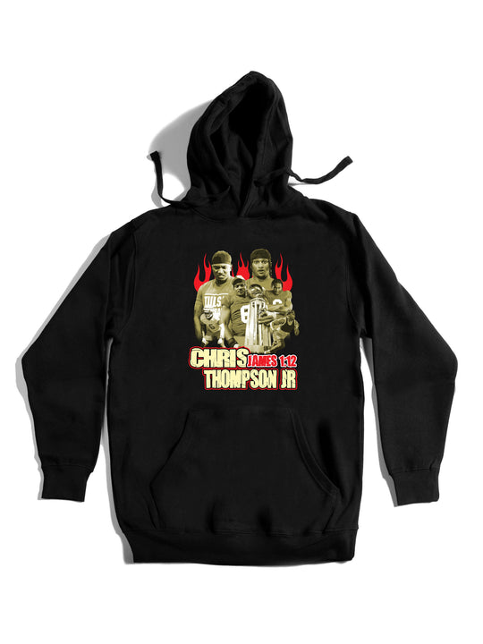Chris Thompson Collage Hoodie