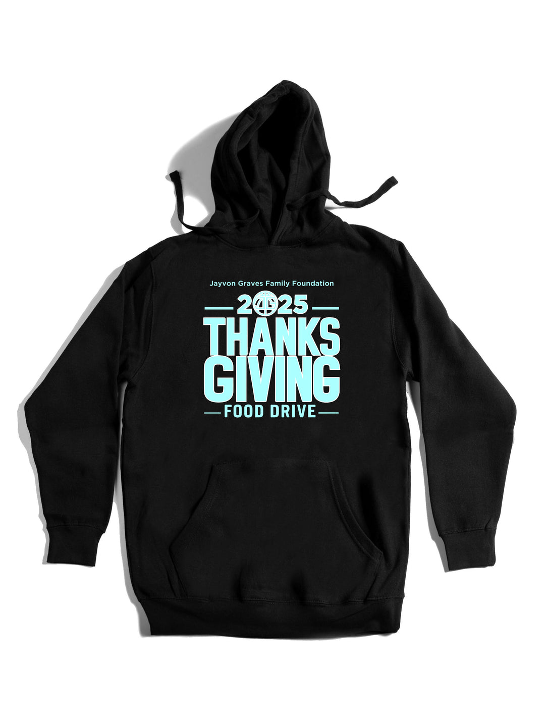 Jayvon Graves Foundation 2025 Thanks Giving Blue R Hoodie