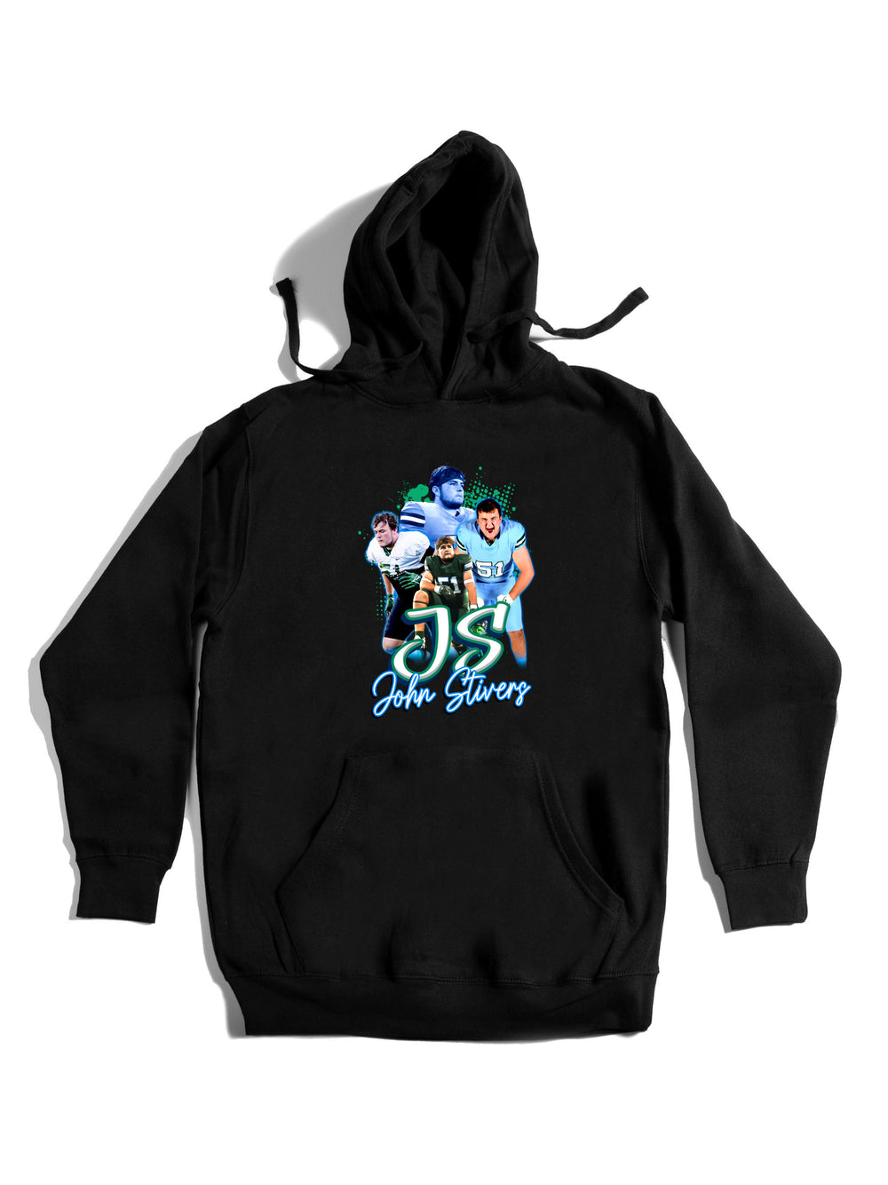 John Stivers Initials Hoodie