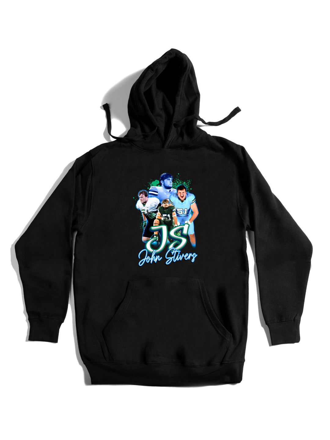 John Stivers Initials Hoodie