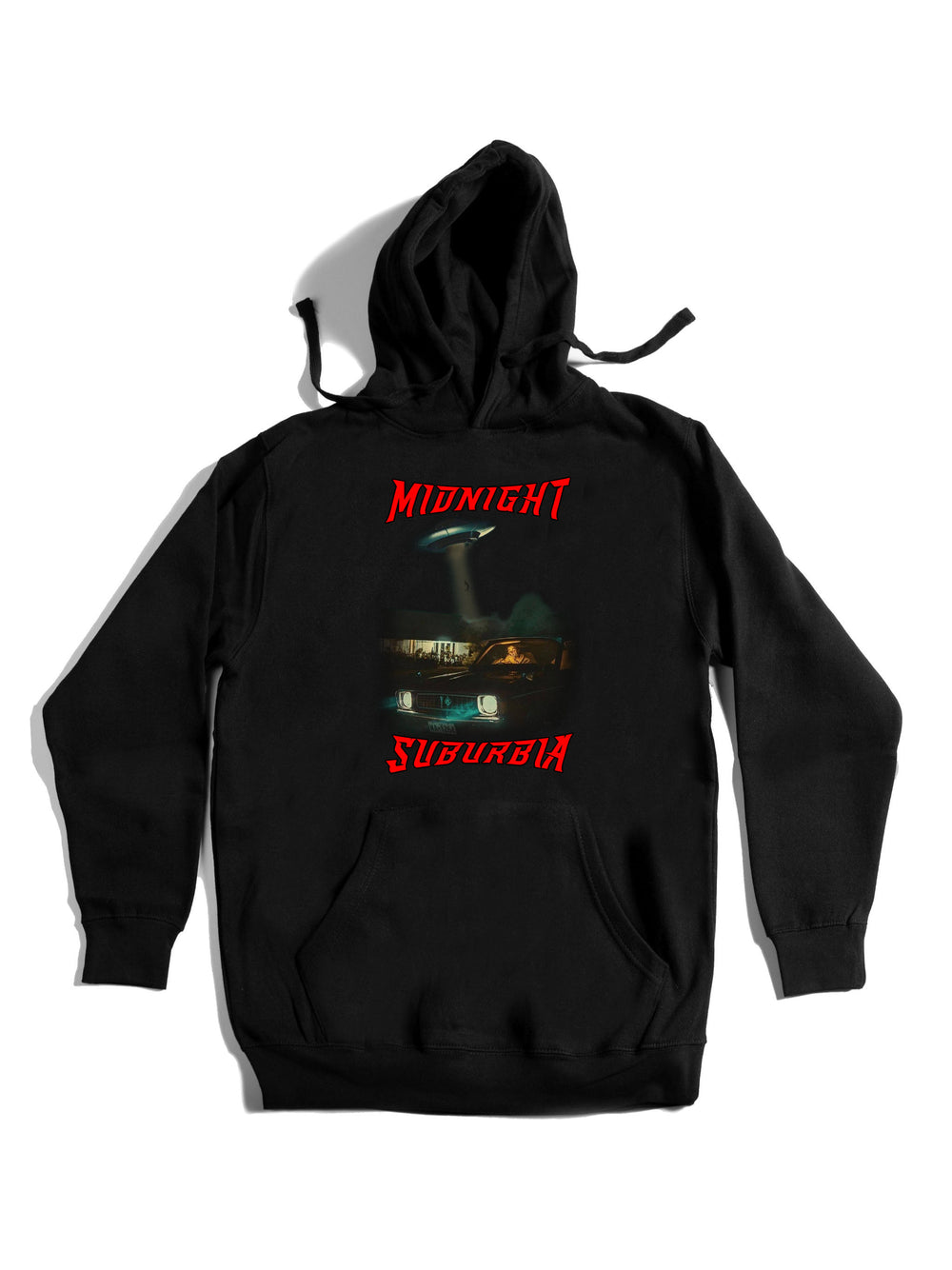Midnight Suburbia Art C Hoodie