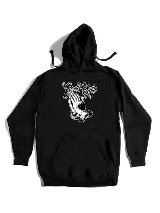 Gods Gift Praying Hand Hoodie