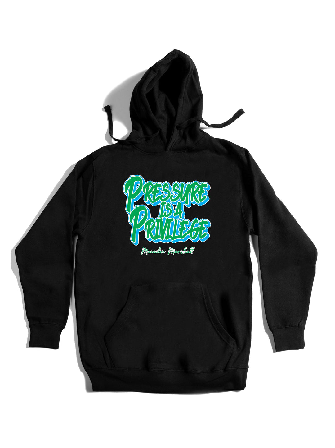 Mecailin Marshall Slogan Hoodie