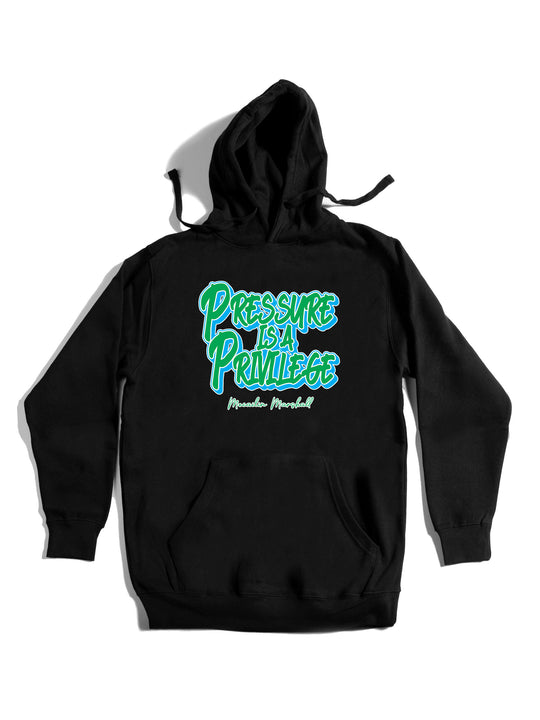 Mecailin Marshall Slogan Hoodie