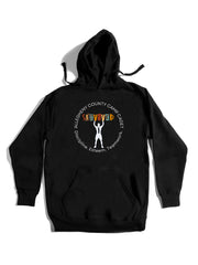 Survived Logo Dark Hoodie