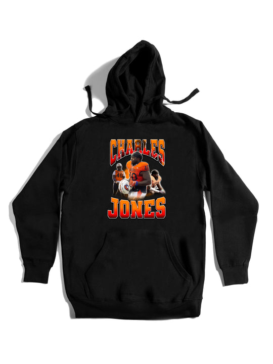 Charles Jones Collage Hoodie