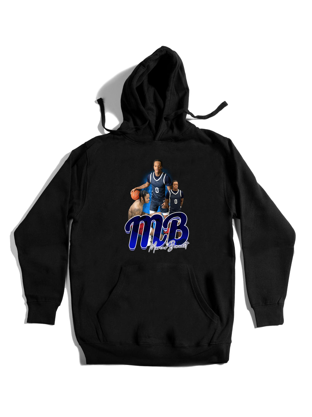 Marcus Burnett Initials Hoodie