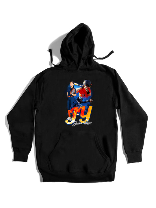 Jackie Yeager Initials Hoodie