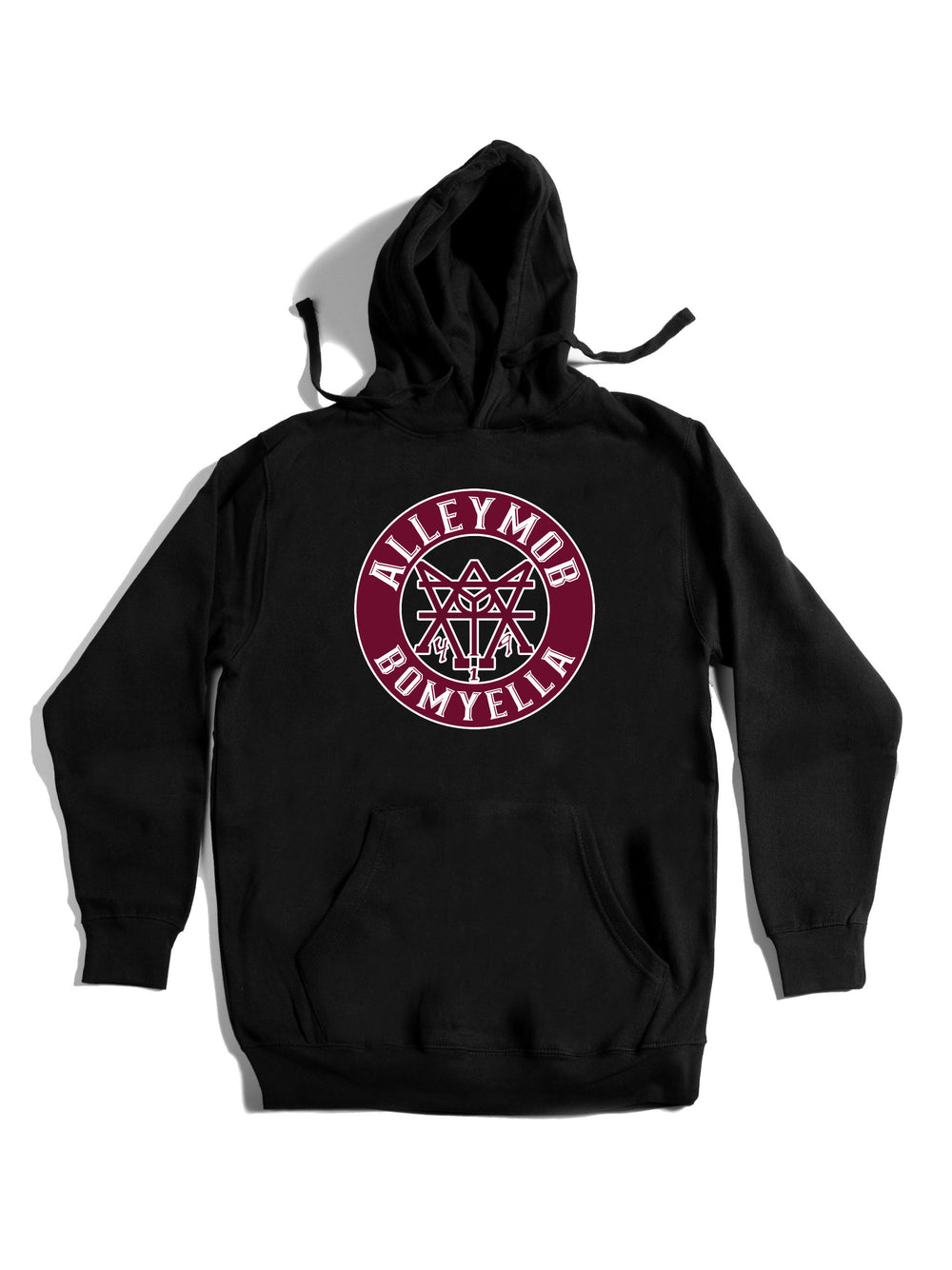 Alleymob Maroon Hoodie