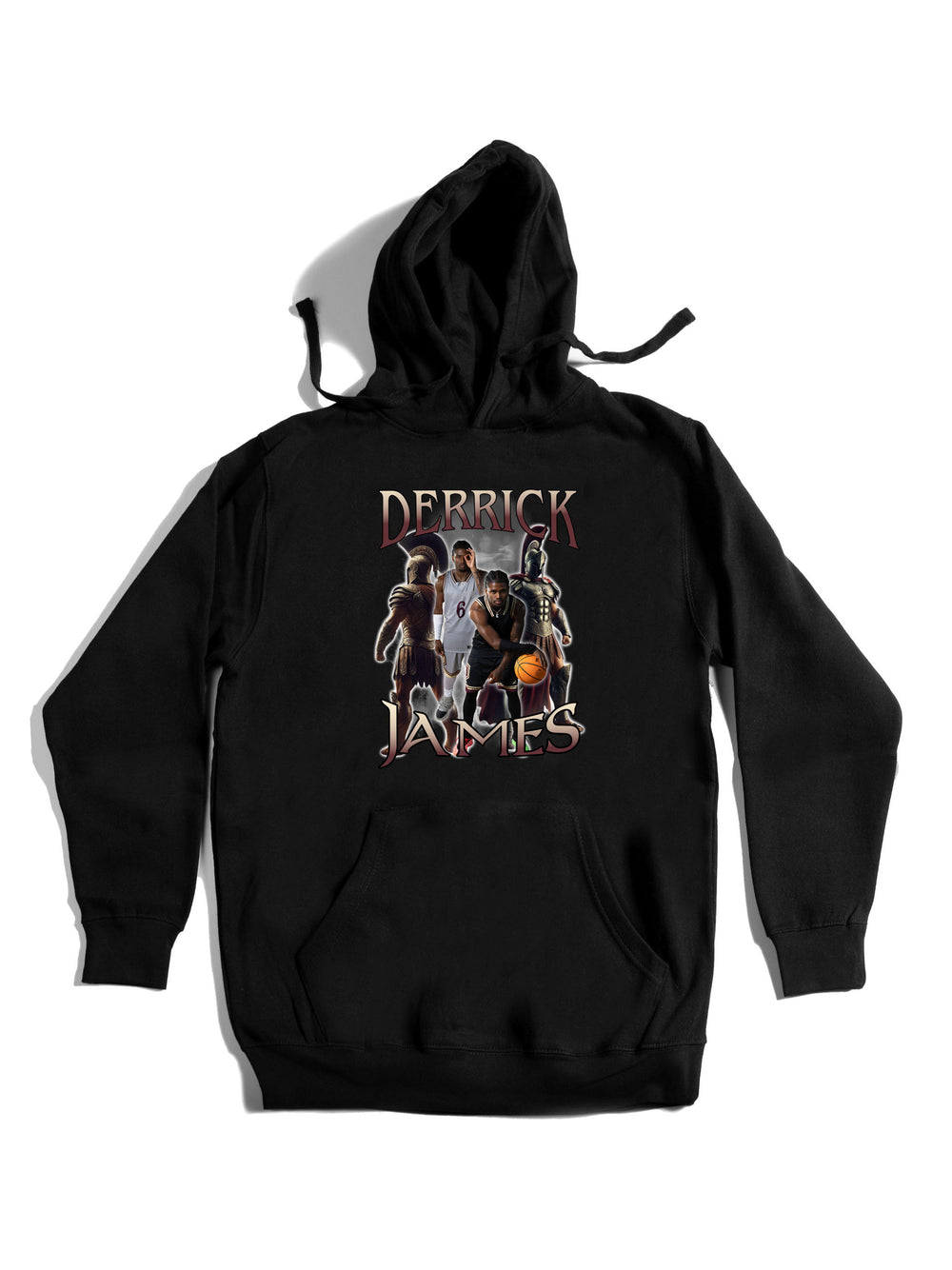 Derrick James Spartans Collage Hoodie