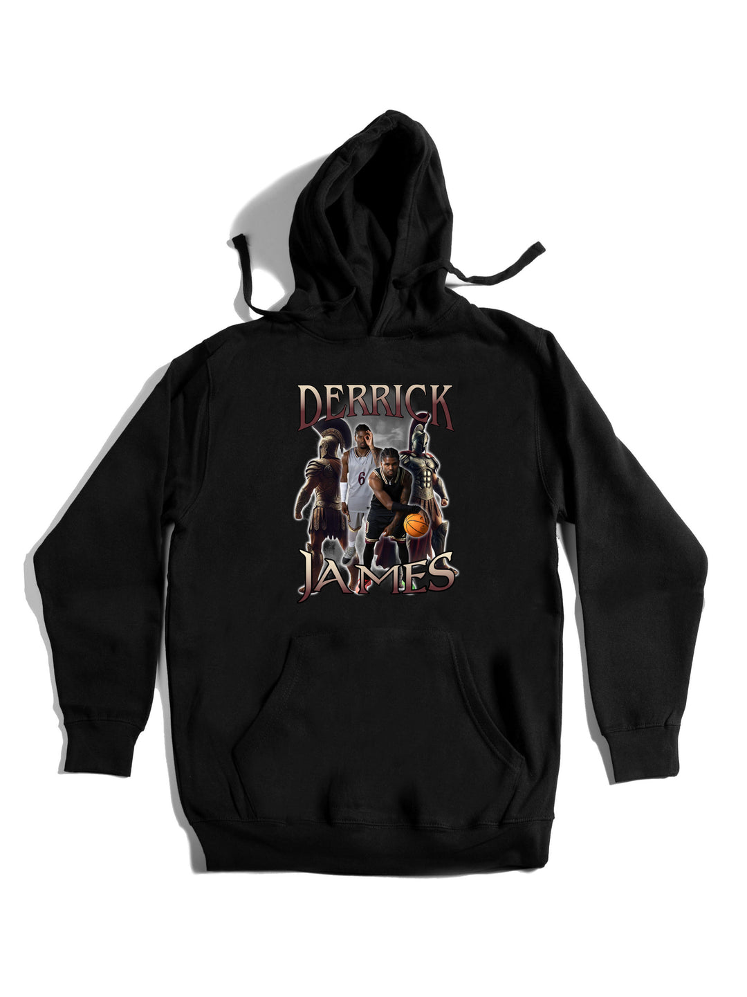 Derrick James Spartans Collage Hoodie