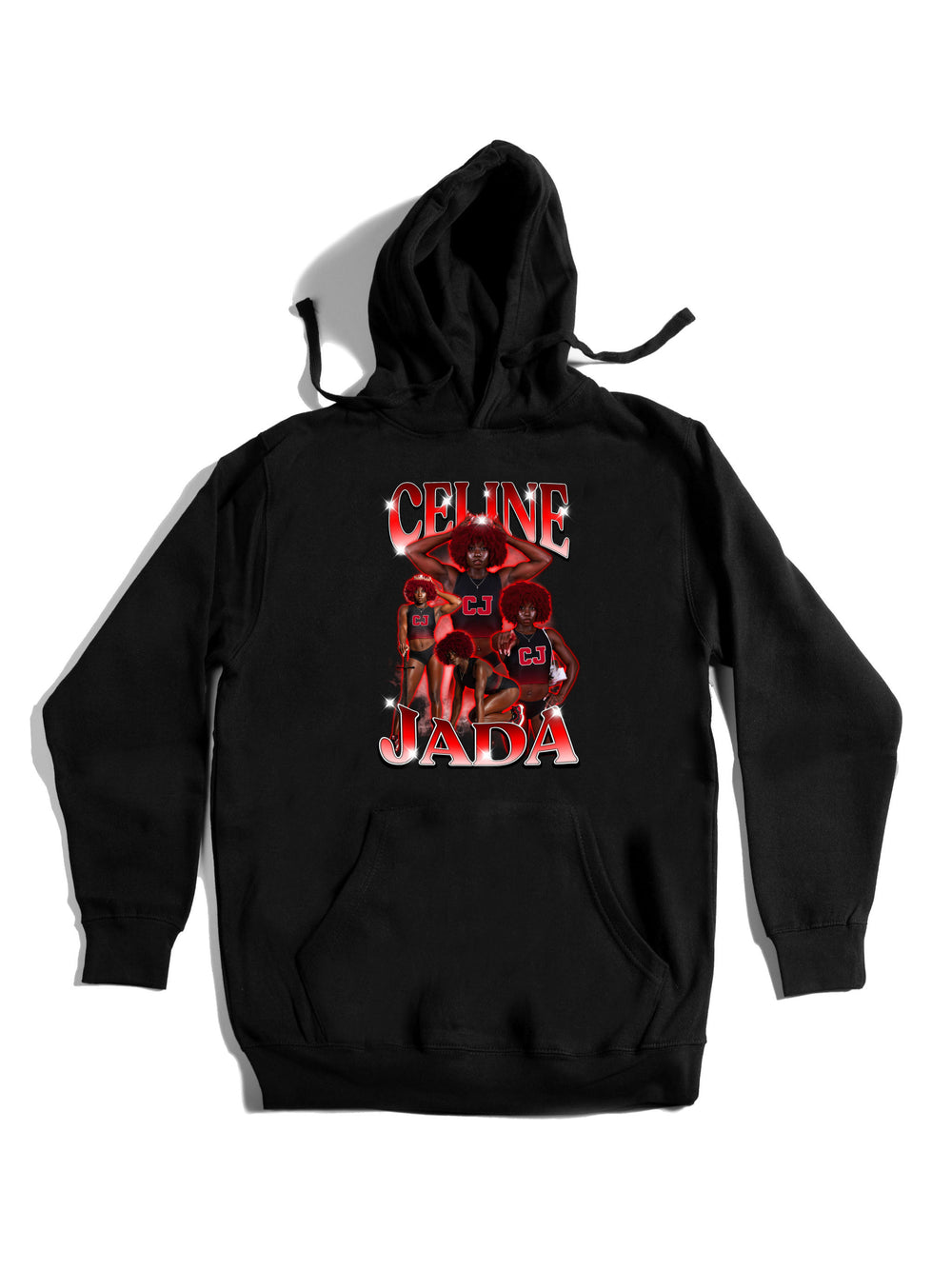 Celine Brown Collage Hoodie