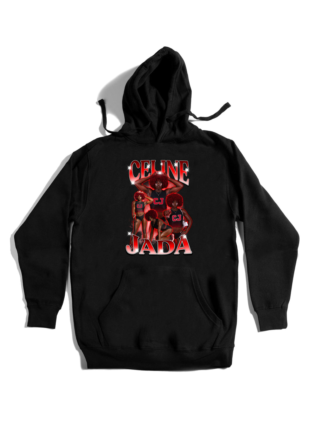 Celine Brown Collage Hoodie