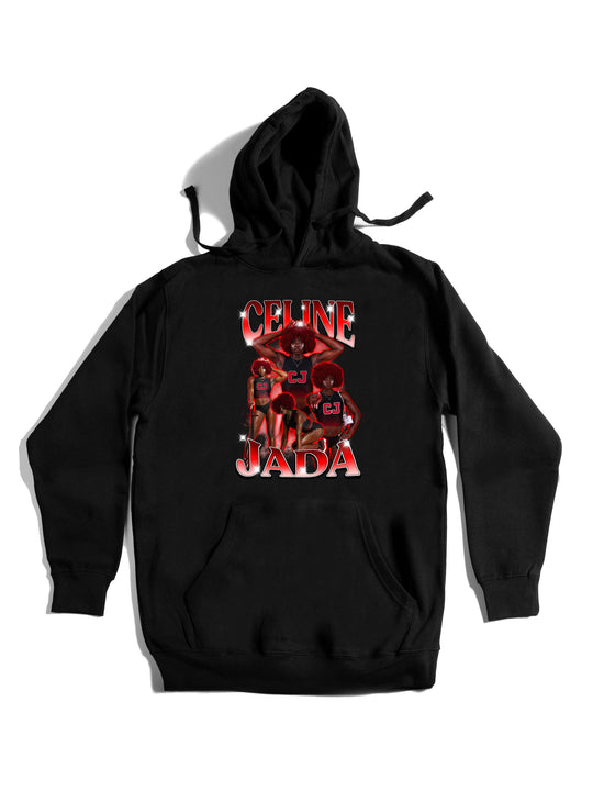 Celine Brown Collage Hoodie