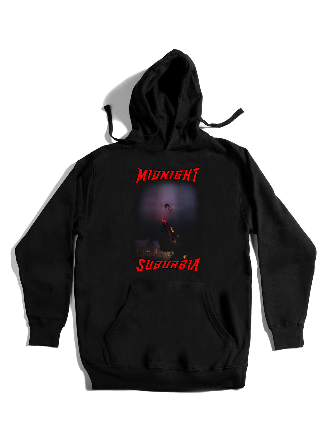 Midnight Suburbia Art A Hoodie