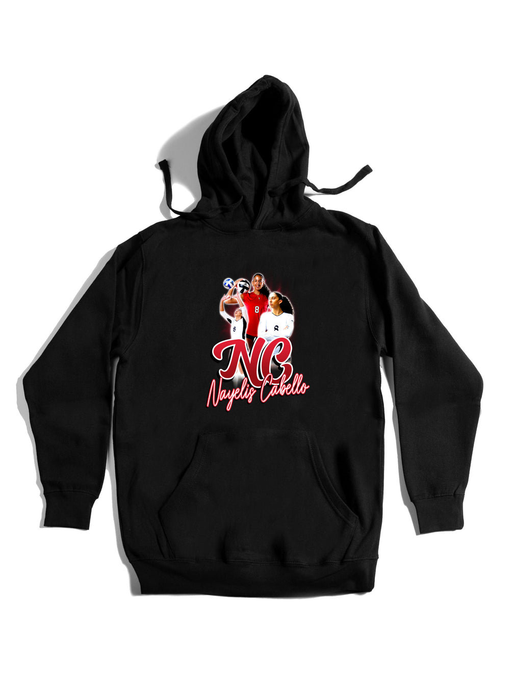 Nayelis Cabello Initials Hoodie