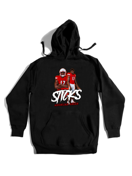 Adonijah Green Collage Hoodie