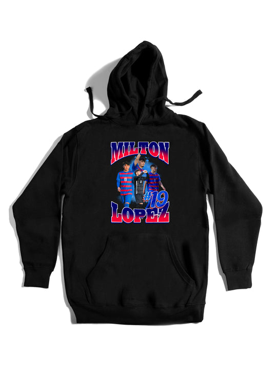 Milton Lopez Collage Hoodie