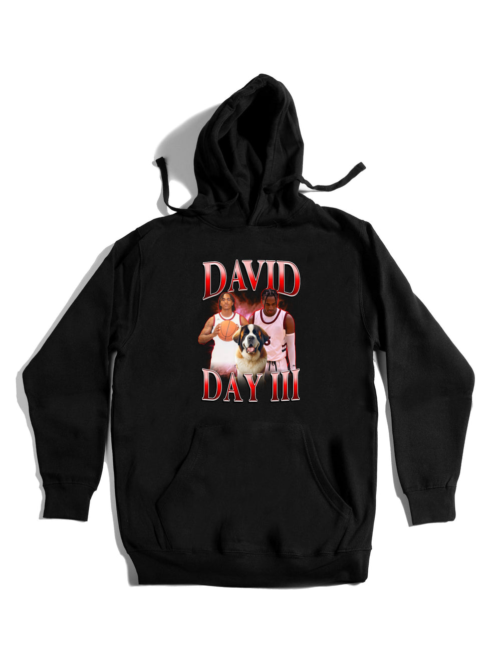 David Day Collage Hoodie