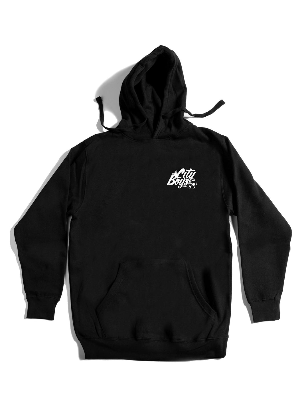 City Boys Wht Hoodie