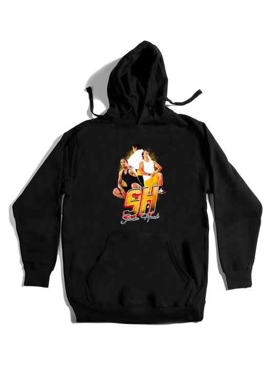 Shinobu Hawk Collage Hoodie