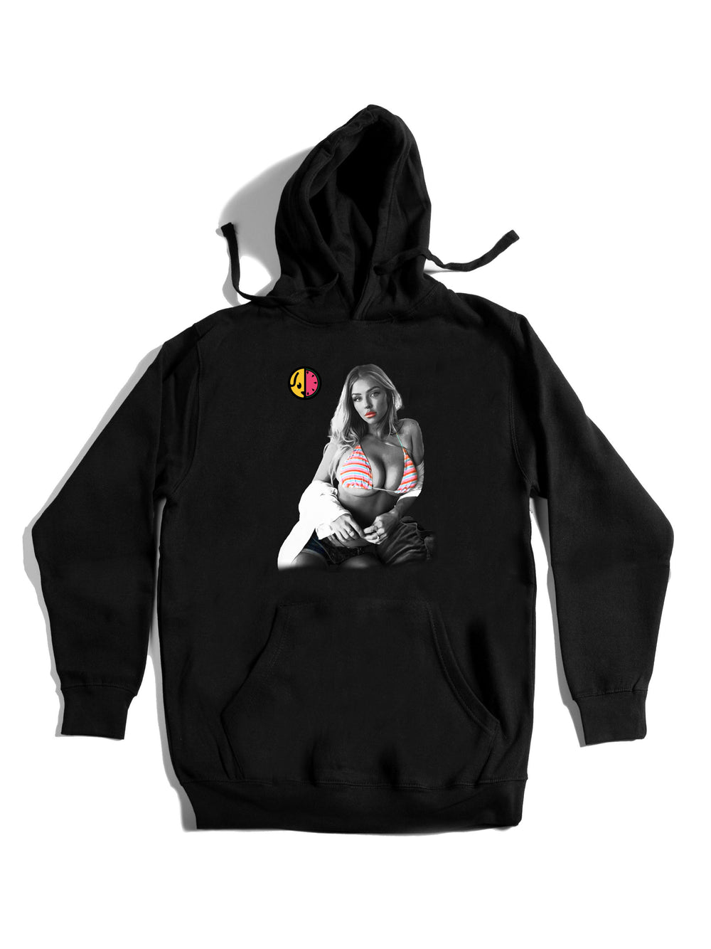 Puppy Melons Model Hoodie